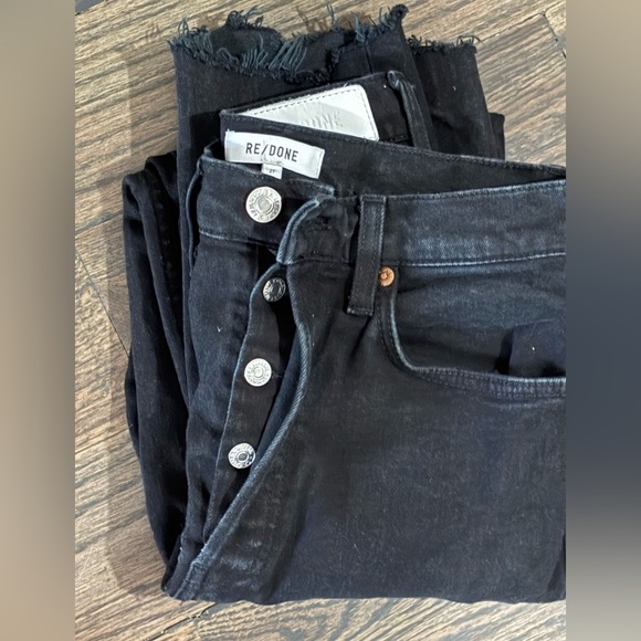 RE/DONE Black  Jeans - Picture 3 of 10